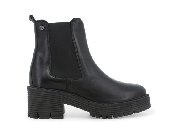 Melluso Donna Tronchetti Casual Tacco Medio Tomaia Pelle Nera 018869W-238521